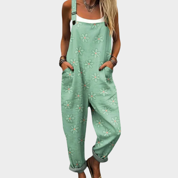 Comfortable Printed Jumpsuit