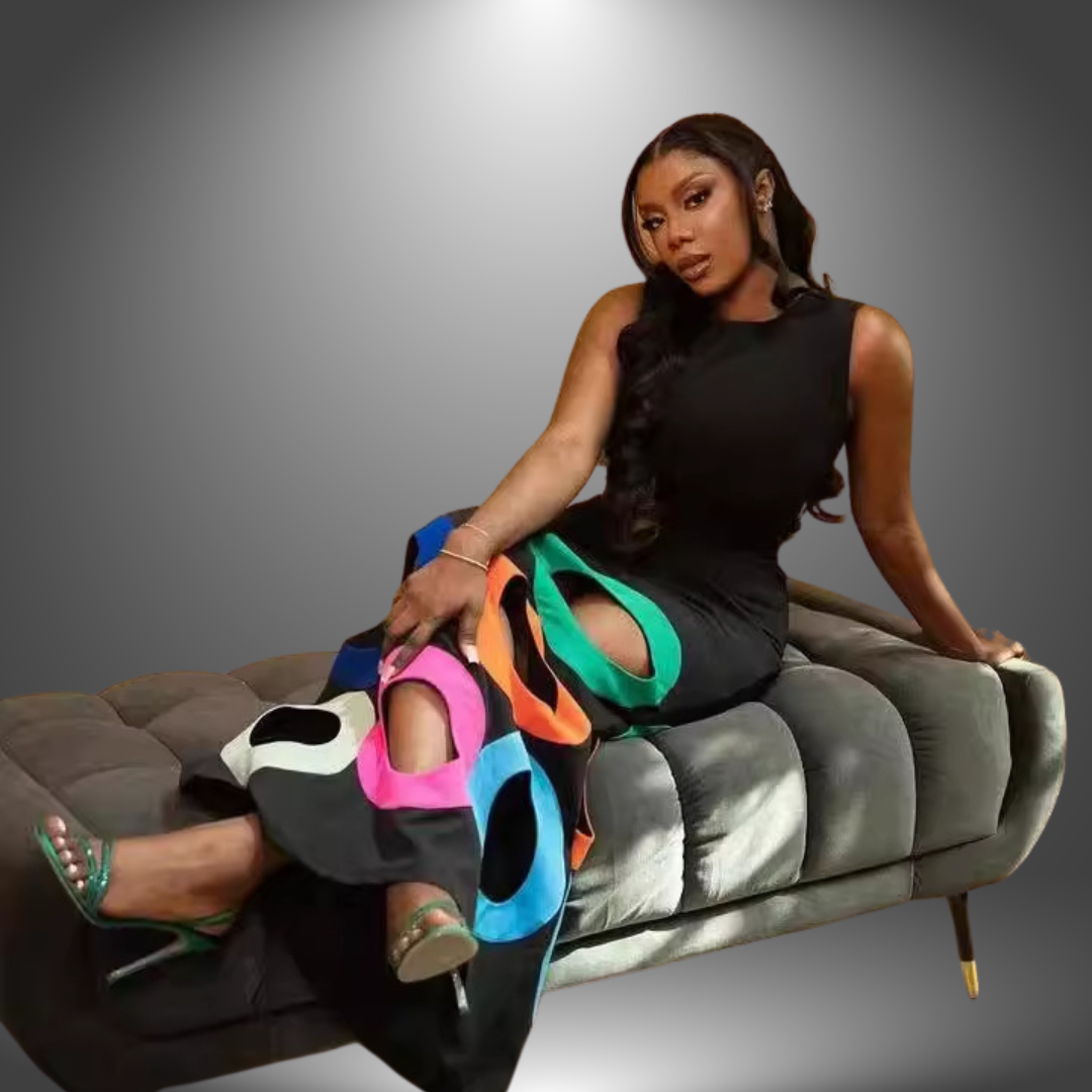 Brielle - Maxi Dress with Daring Cutouts