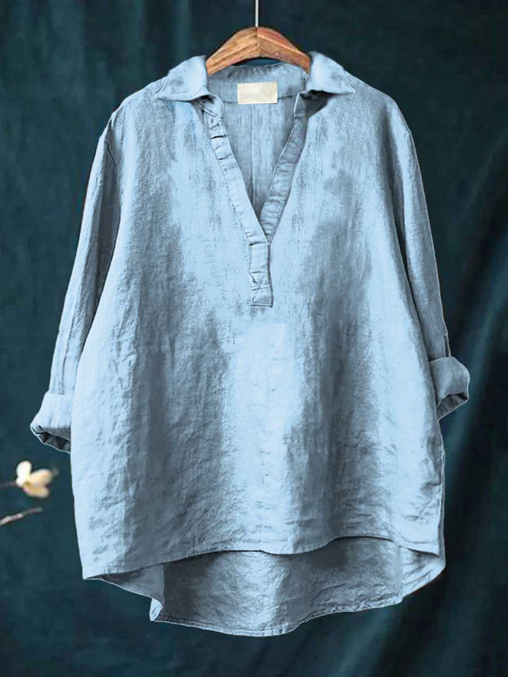 Andrea Linen Blouse