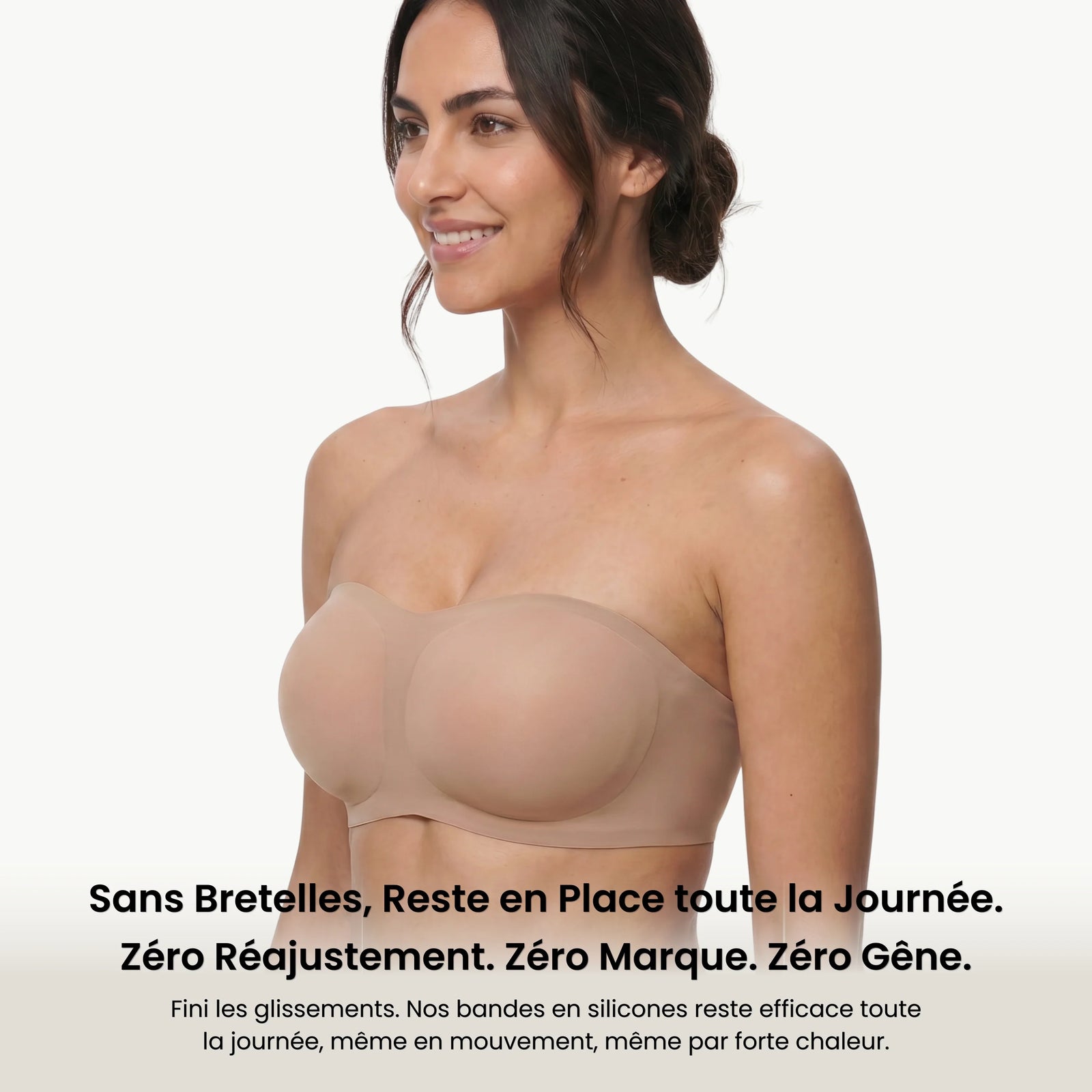 AneaSculpt™ – Onzichtbare strapless bh test