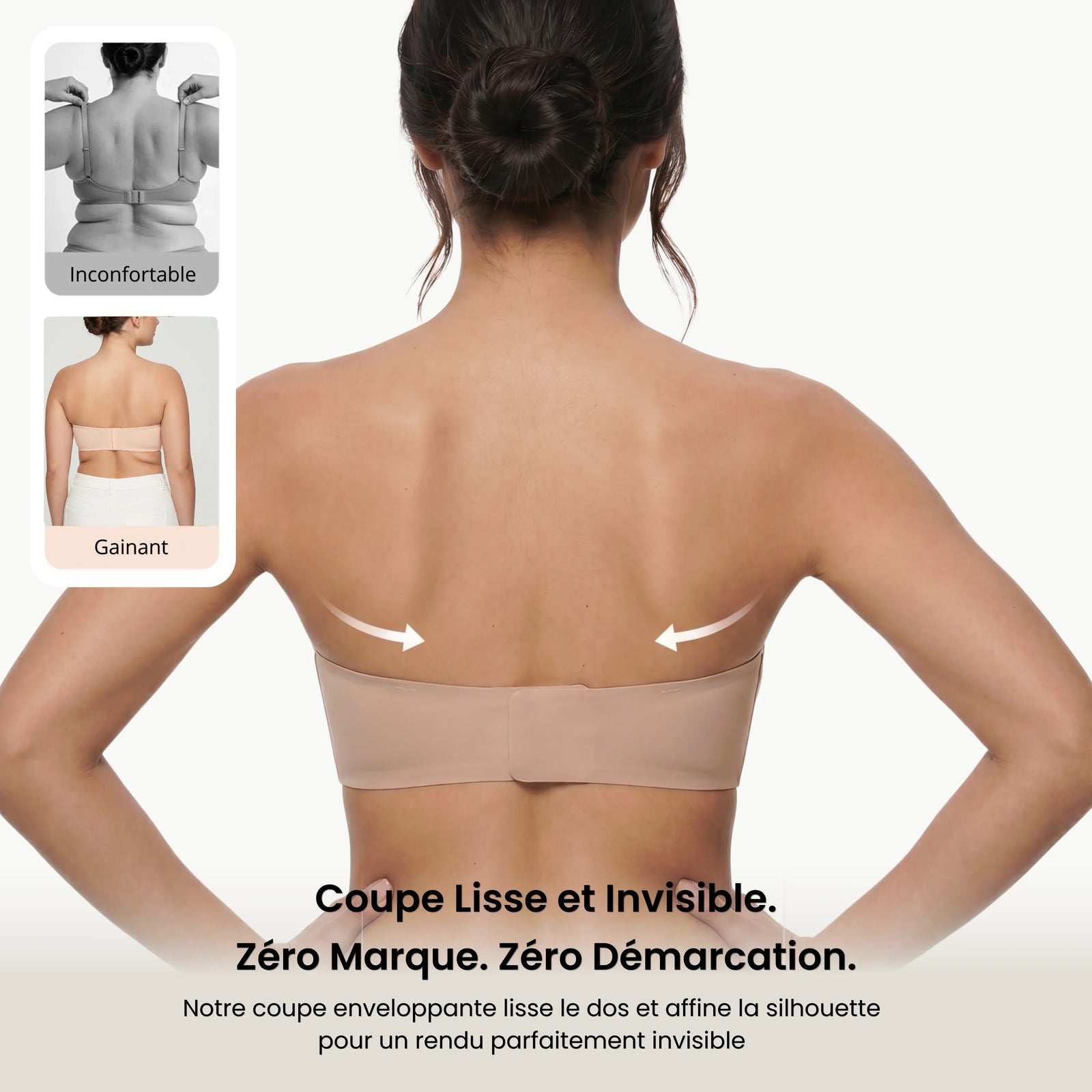AneaSculpt™ – Onzichtbare strapless bh test
