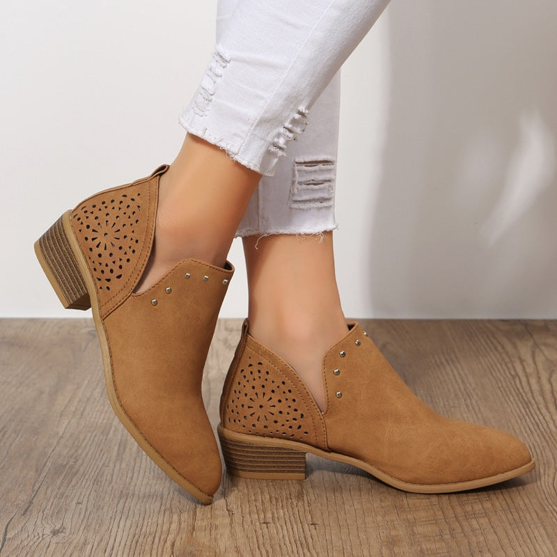 Harel™ | Boho Chic Ankle Boots