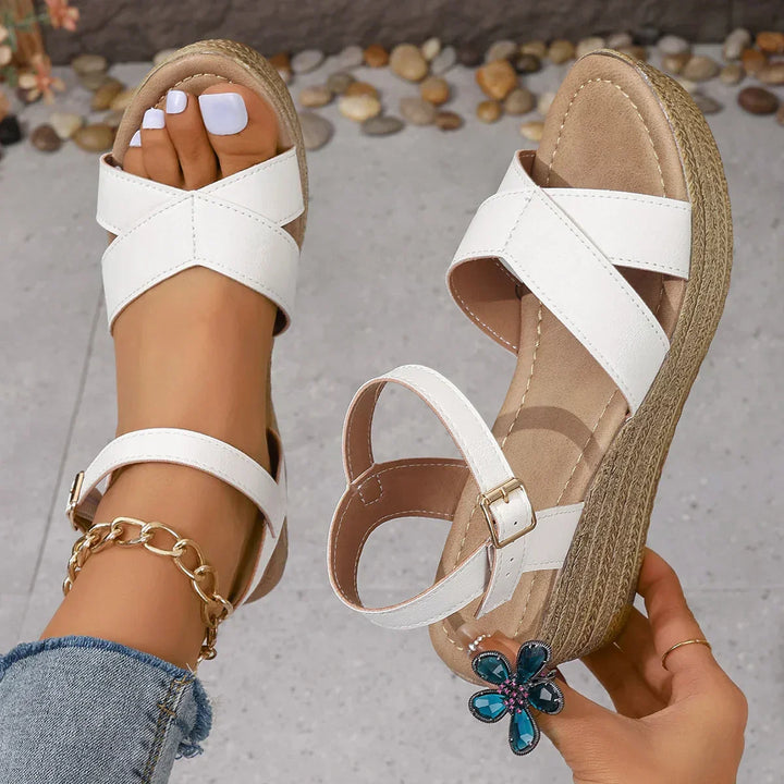 Daphnie - Wedge Sandals