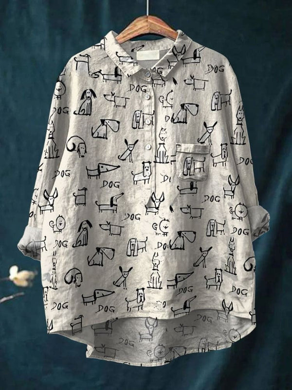 Zoe | Dog Doodle Shirt