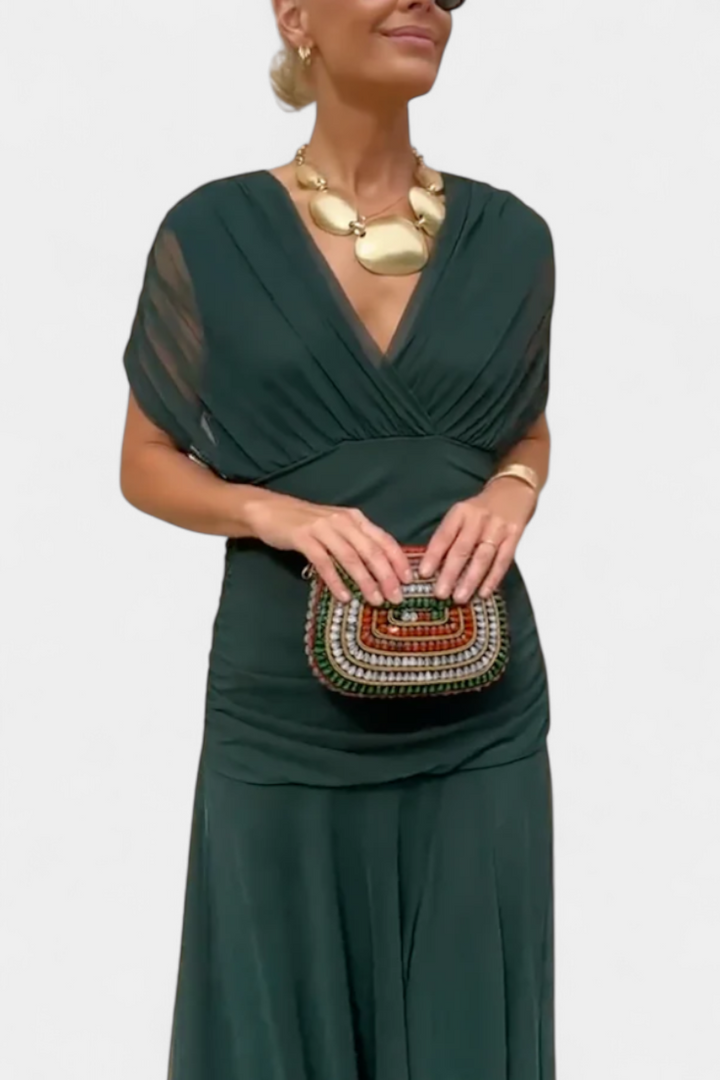 Amaris - Elegant Off-Shoulder Dress